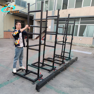 TUV T6 Aluminium LED Screen Truss Wall Support Stand System Untuk Kabinet