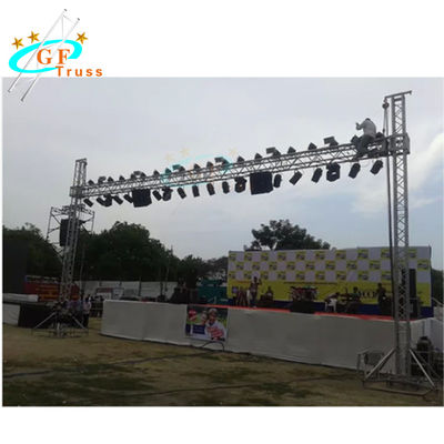 Sistem Aluminium Goal Post Truss yang Disesuaikan Untuk Menggantung Lemari dan Penerangan LED