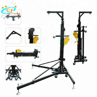 6061 Aluminium Line Array Speaker Truss Stand Lift Speaker Truss Tower