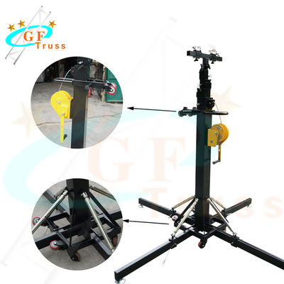 Dudukan Engkol Tugas Berat Tinggi yang Dapat Disesuaikan Untuk Menggantung Lampu Truss Speaker Suara