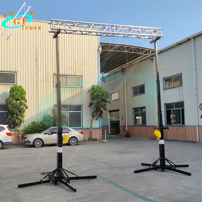 Speaker Layar LED Light Truss Stand Heavy Duty Crank Hanging Untuk Acara