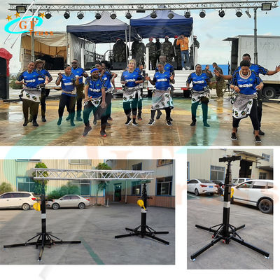 2000mm Tinggi Lift Tower Truss Untuk Lampu Gantung Speaker