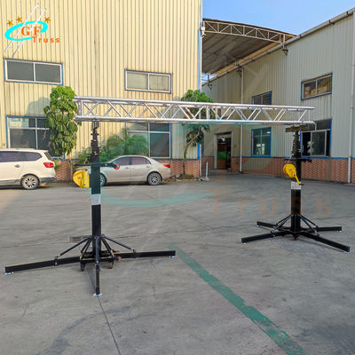 2000mm Tinggi Lift Tower Truss Untuk Lampu Gantung Speaker